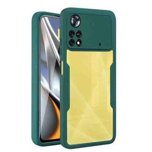For Xiaomi Poco X4 Pro 5G 360 Degrees Full Coverage Phone Case(Green)