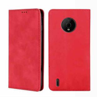 For Nokia C200 Skin Feel Magnetic Horizontal Flip Leather Phone Case(Red)