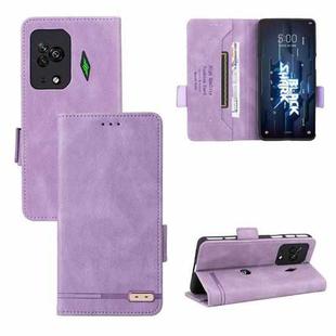 For Xiaomi Black Shark 5 Pro Magnetic Clasp Flip Leather Phone Case(Purple)
