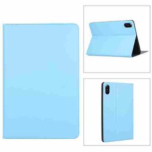 For Honor Pad 8 Voltage Elastic Texture Horizontal Flip Leather Case with Holder(Sky Blue)