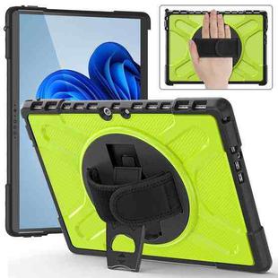 For MicroSoft Surface Pro 8 TPU + PC Tablet Case(Yellow Green)