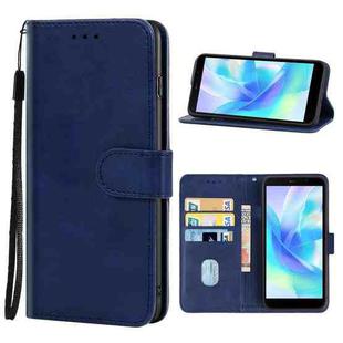 For Doogee X97 Pro Leather Phone Case(Blue)