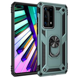 For Huawei P40 Pro Shockproof TPU + PC Protective Case with 360 Degree Rotating Holder
