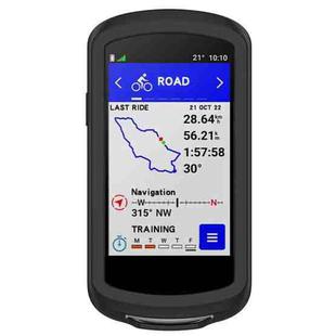 For Garmin Edge 1040 Full Back Cover Stopwatch Silicone Case(Black)