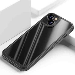 For iPhone 14 Shockproof TPU + PC Phone Case (Black)