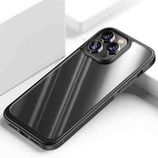 For iPhone 14 Pro Max Shockproof TPU + PC Phone Case (Black)