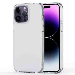 For iPhone 14 Pro Crystal Clear Frosted Phone Case(Transparent)