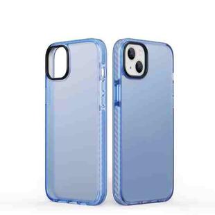 For iPhone 14 Dunjia Series TPU + PC Shockproof Phone Case (Blue)
