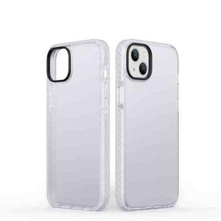 For iPhone 14 Plus Dunjia Series TPU + PC Shockproof Phone Case (White)