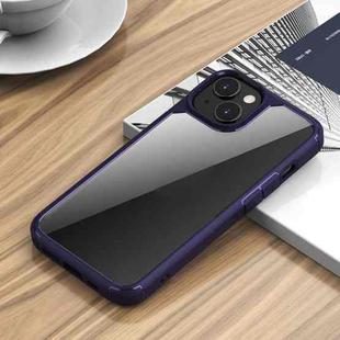 iPAKY Shockproof PC + TPU Protective Phone Case For iPhone 14(Purple)