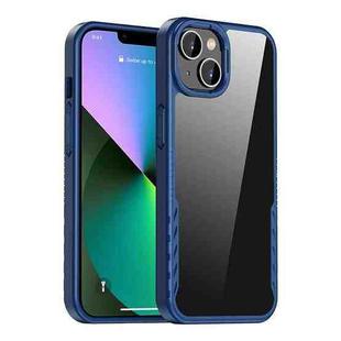 For iPhone 14 iPAKY Shockproof PC + TPU Protective Phone Case (Blue)