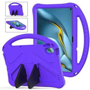 For Huawei MatePad Pro 10.8 2021 EVA Shockproof Tablet Case with Holder(Purple)
