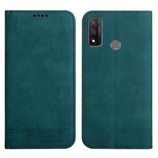 For Huawei P Smart 2020 Strong Magnetic Leather Case(Green)