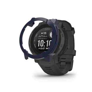 For Garmin Instinct 2S PC Frame Half-pack Watch Case(Ink Blue)