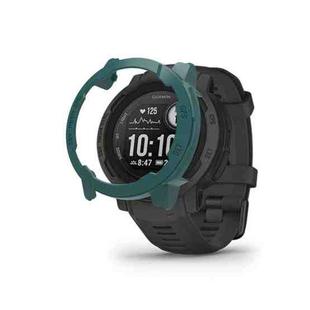 For Garmin Instinct 2S PC Frame Half-pack Watch Case(Green)