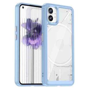 For Nothing Phone 1 Colorful Series Acrylic + TPU Phone Case(Blue)