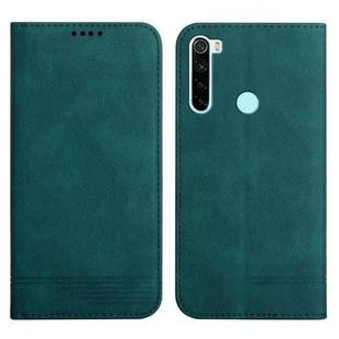 For Xiaomi Redmi Note 8 Strong Magnetic Leather Case(Green)