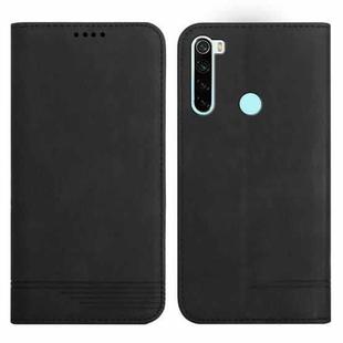 For Xiaomi Redmi Note 8 Strong Magnetic Leather Case(Black)
