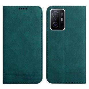 For Xiaomi 11T / 11T Pro Strong Magnetic Leather Case(Green)