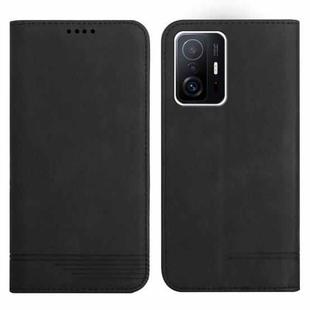 For Xiaomi 11T / 11T Pro Strong Magnetic Leather Case(Black)