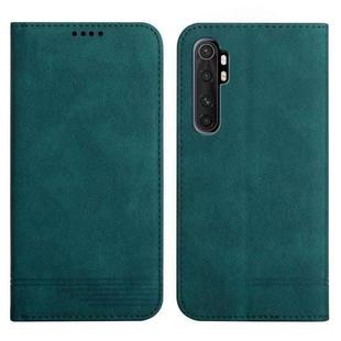 For Xiaomi Mi Note 10 Lite Strong Magnetic Leather Case(Green)