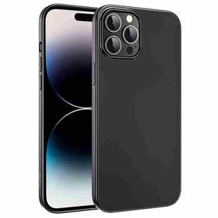 For iPhone 14 Pro Max hoco Fascination Series TPU Phone Case (Black)