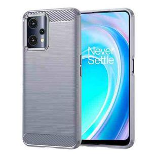 For OnePlus Nord CE 2 Lite 5G Brushed Texture Carbon Fiber TPU Phone Case(Grey)