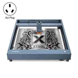 XTOOL D1 Pro-5W High Accuracy DIY Laser Engraving & Cutting Machine, Plug Type:AU Plug(Metal Gray)