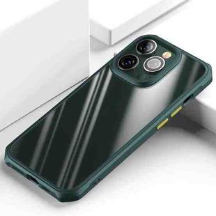 iPAKY Shockproof PC + TPU Protective Phone Case For iPhone 14 Pro Max(Dark Green)