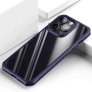 iPAKY Shockproof PC + TPU Protective Phone Case For iPhone 14 Pro(Purple)