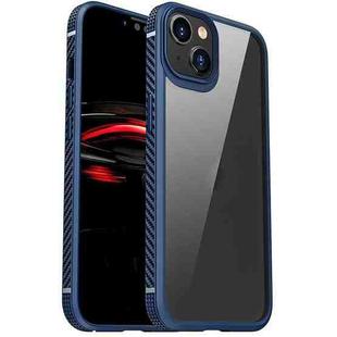 For iPhone 14 iPAKY Shockproof PC + TPU Protective Phone Case (Blue)