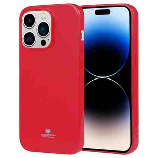 For iPhone 14 Pro GOOSPERY JELLY Shockproof Soft TPU Case(Red)