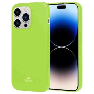 For iPhone 14 Pro Max GOOSPERY JELLY Shockproof Soft TPU Case (Green)