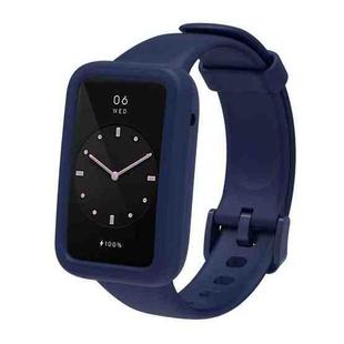 For Xiaomi Mi Band 7 Pro Silicone Adjustable Elastic Watch Band(Dark Blue)