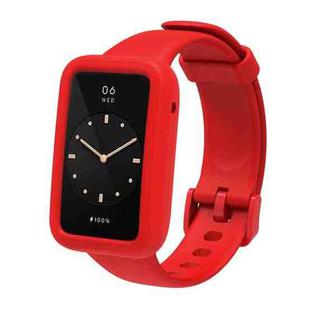 For Xiaomi Mi Band 7 Pro Silicone Adjustable Elastic Watch Band(Red)