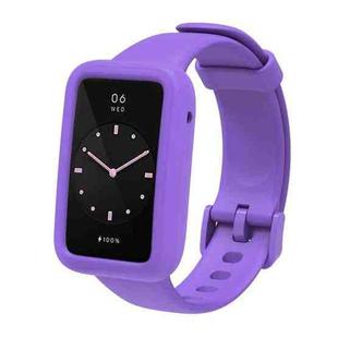 For Xiaomi Mi Band 7 Pro Silicone Adjustable Elastic Watch Band(Purple)
