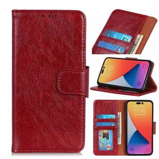 For iPhone 14 Pro Nappa Texture Leather Case(Red)