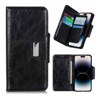 For iPhone 14 Pro 6 Card Slots Leather Phone Case(Black)