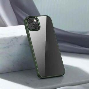 For iPhone 14 iPAKY Shockproof PC + TPU Protective Phone Case (Green)