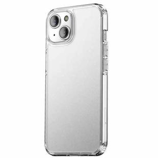 For iPhone 14 Plus wlons Ice-Crystal Matte Four-corner Airbag Case (Transparent)