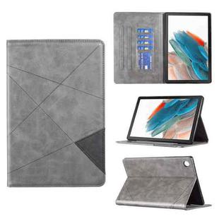 For Samsung Galaxy Tab A8 2022 SM-X200/X205 Prismatic Leather Tablet Case(Grey)