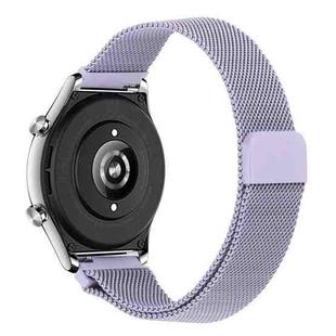 For Honor Watch GS 3 22mm Milan Chain Metal Watch Band(Lavender Purple)