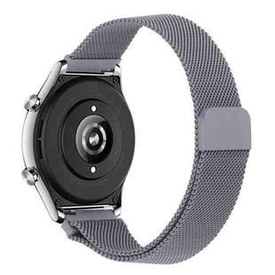 For Honor Watch GS 3 22mm Milan Chain Metal Watch Band(Space Gray)