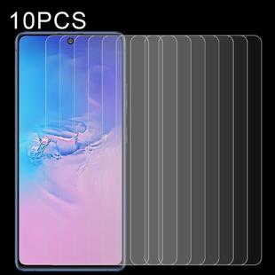 For Galaxy S10 Lite 10 PCS 0.26mm 9H 2.5D Explosion-proof Non-full Screen Tempered Glass Film