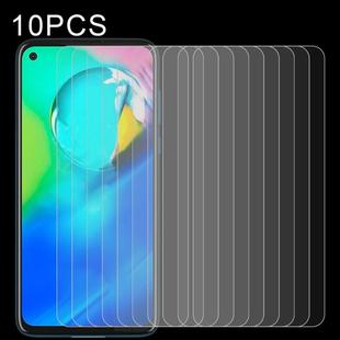 For Motorola Moto G8 Power 10 PCS 0.26mm 9H 2.5D Explosion-proof Non-full Screen Tempered Glass Film