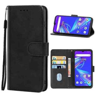 For UMIDIGI BISON X10G NFC Leather Phone Case(Black)