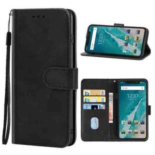 For Blackview BV9600 / BV9600 Pro Leather Phone Case(Black)