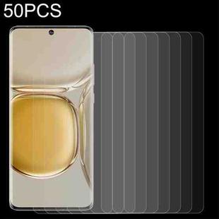 50 PCS 0.26mm 9H 2.5D Tempered Glass Film For Huawei Enjoy 50 Pro