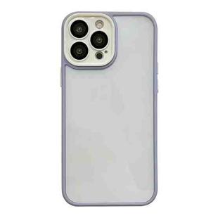 For iPhone 12 Skin Feel Acrylic TPU Phone Case(Purple)