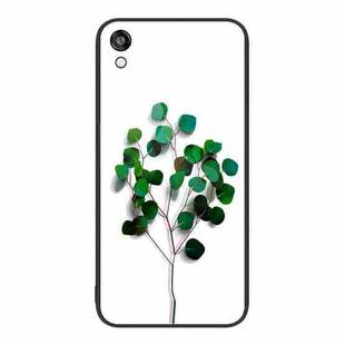 For Honor Play 3e Colorful Painted Glass Phone Case(Sapling)